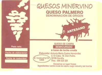Quesos Minervino. Queso de cabra