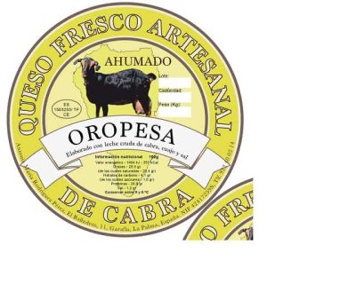 Queso Oropesa. Queso de cabra